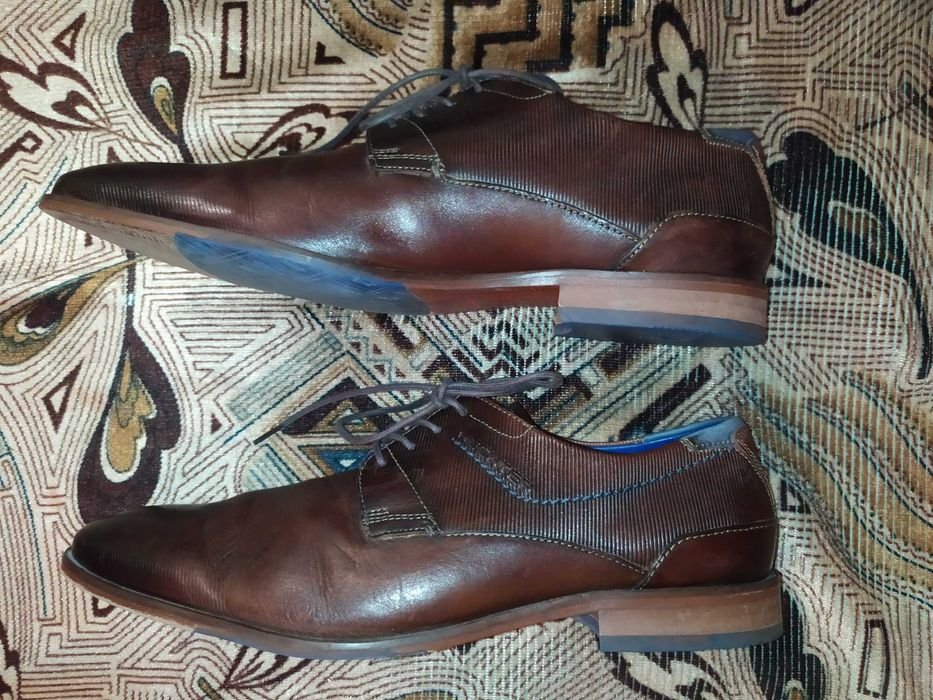 Мужские Daniel Hechter Туфли Коричневый Кожа 42