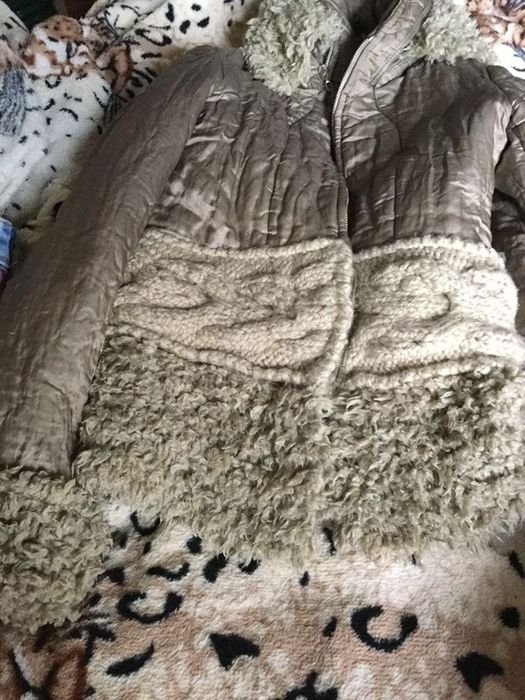 Женская Ermanno Scervino Куртка Бежевый 36