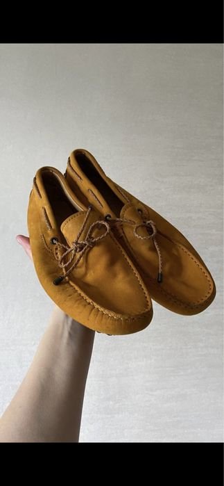 Men TOD'S Derby Orange Other 40.5