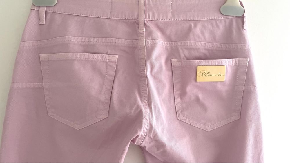 Herren Blumarine Hose Rosa Andere