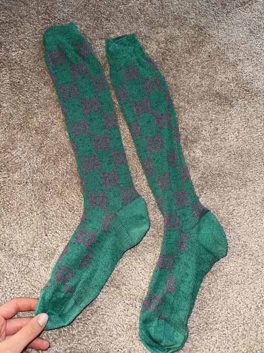 Женские Gucci Шкарпетки Зелёные