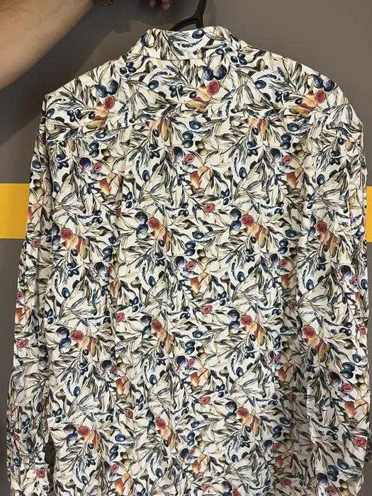 Мужской Marvelis Сорочка Різнокольоровий Бавовна