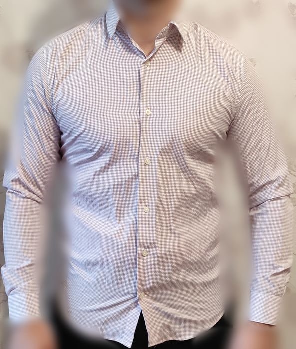 Men Kenneth Cole Shirt Red Check 38