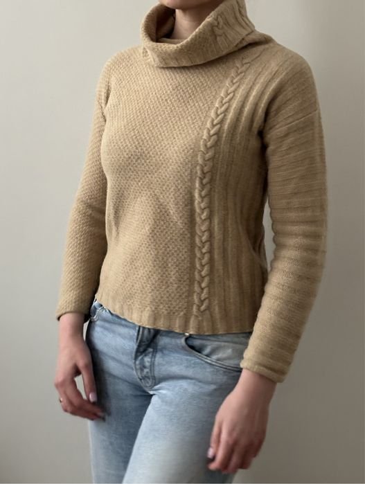Women Max Mara Sweater Brown Wool 36