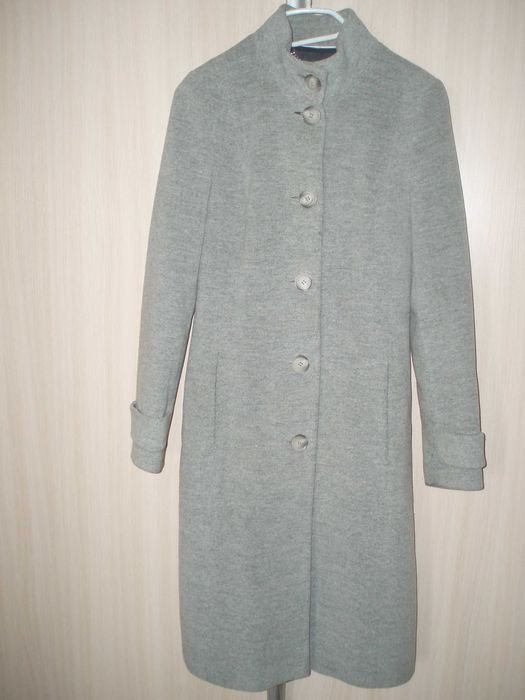 Женское Laura Ashley Пальто Серый Вовна 34