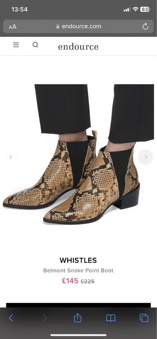 Femme Whistles Bottes Cuir 38