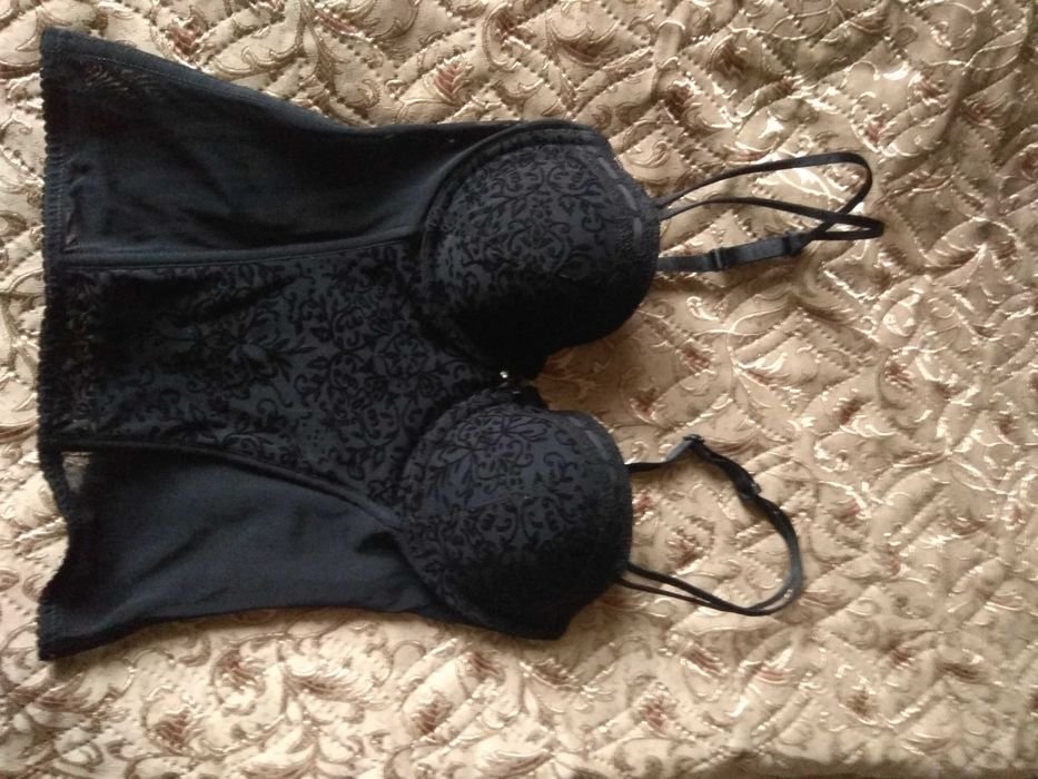Damen Etam Korsett Schwarz