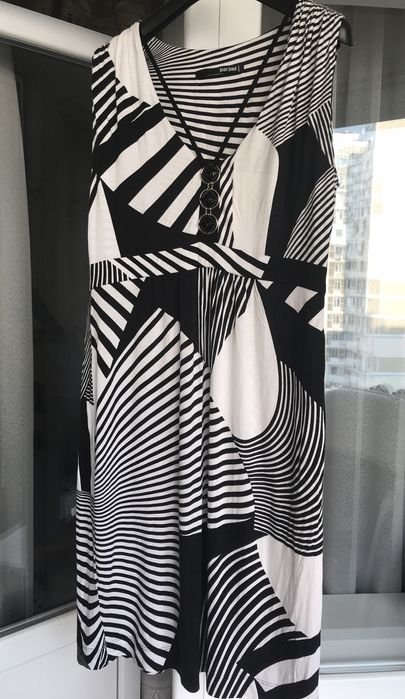 Damen Kleid Weiß 42