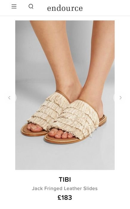 Damen Tibi Sabots Beige Leder 39