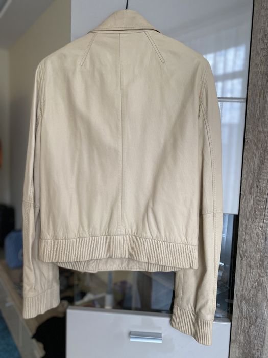 Men Gianfranco Ferre Jacket Beige Leather 38