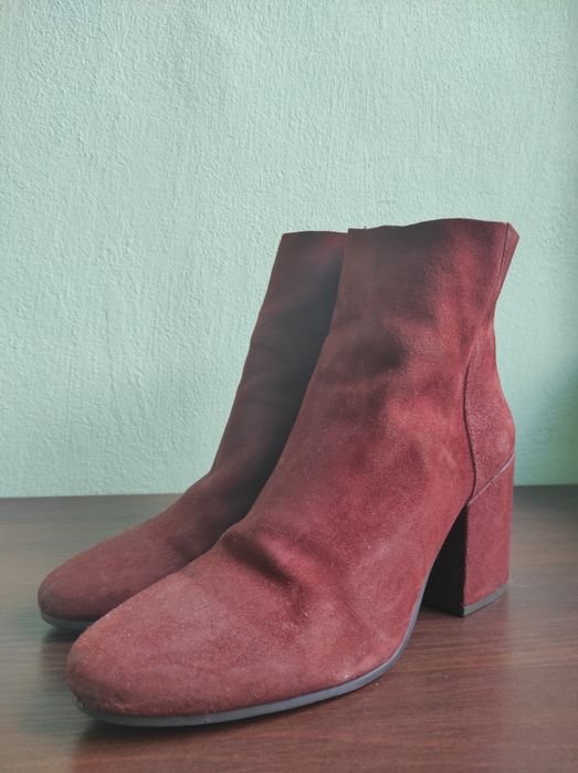 Женские Lucky Brand Ботильоны Бордовые