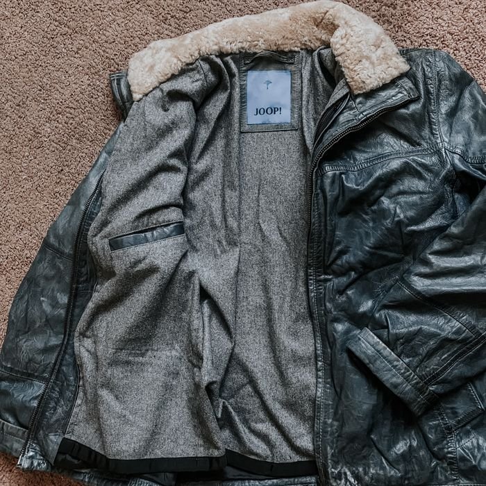 Men JOOP Shearling Turquoise 40