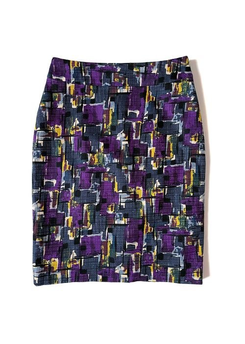 Женская Jigsaw Юбка Многоцветная 36