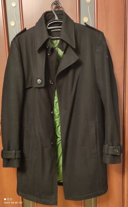 Herren Drykorn Mantel Schwarz 40