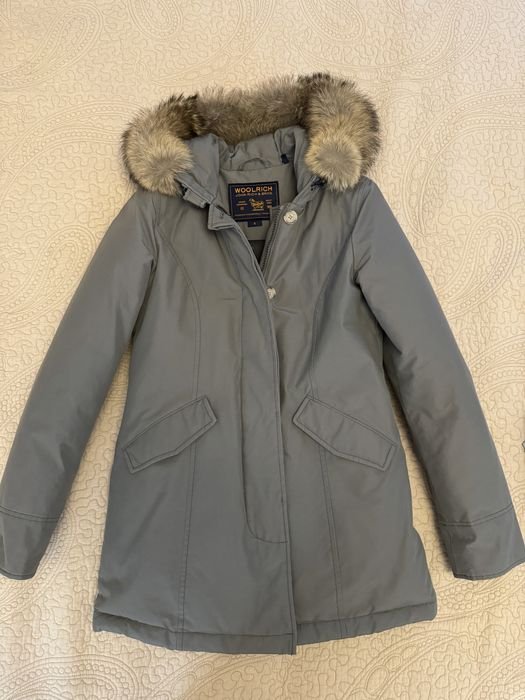 Damen Woolrich Parka Grau 36