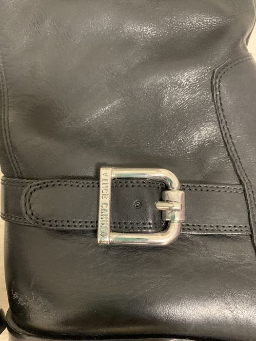 Damen Vince Camuto Stiefel Schwarz Leder 40
