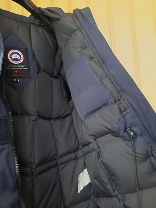 Femme Canada Goose Doudoune Bleu Marine 34