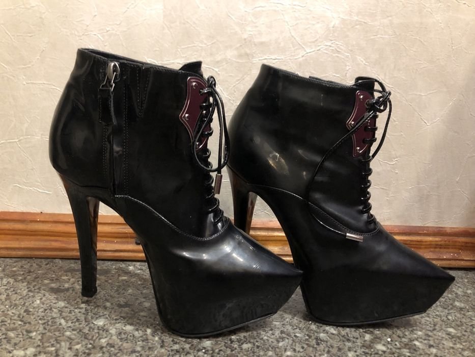 Женские Nando muzi Ботильоны Чёрные 36