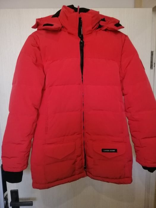 Femme Canada Goose Doudoune Rouge 38