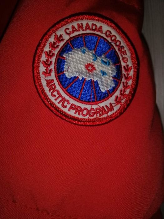 Femme Canada Goose Doudoune Rouge 38