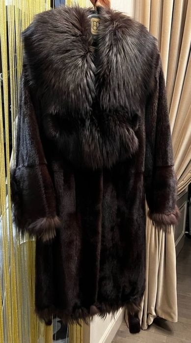 Femme Mido International Manteau Brun Vison 38