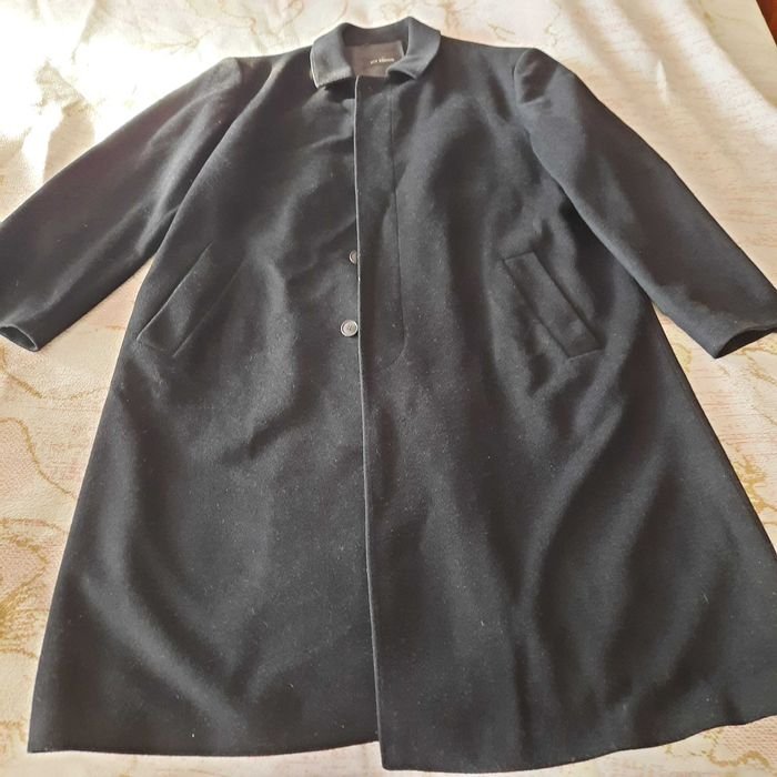 Men Roy Robson Coat Black Cashmere 58