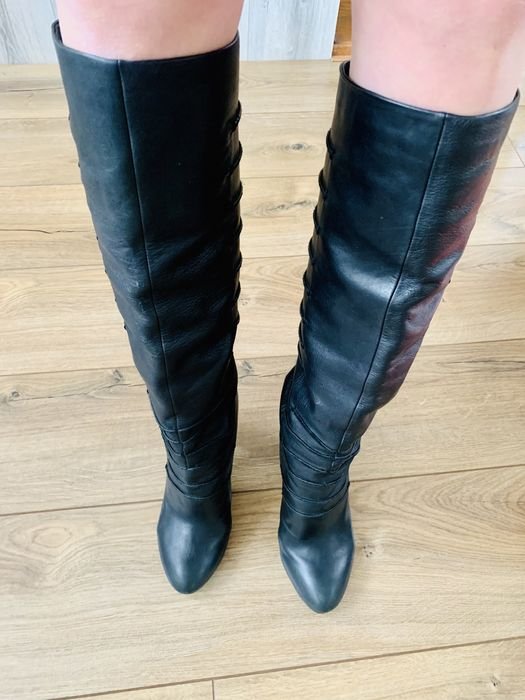 Femme Carlo Pazolini Bottes Noires Cuir 38