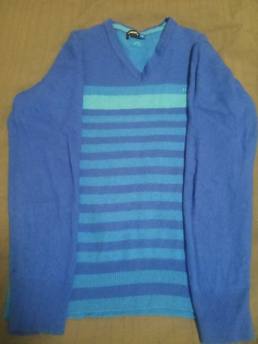 Homme J.Lindeberg Pull Bleu Marine Autre Matériau