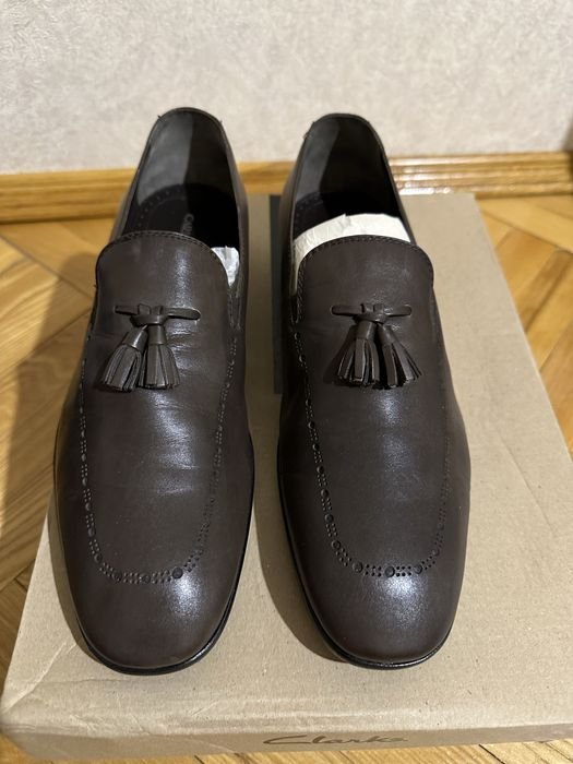 Homme Carlo Pazolini Mocassins Marron Cuir 42