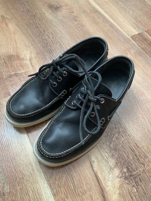 Женские Churchs Туфли Чёрные Кожа Другой