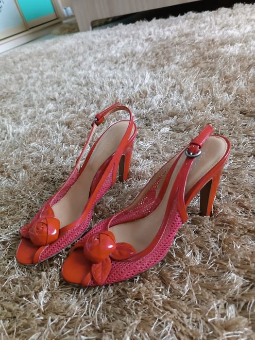 Женские Sergio Rossi Босоножки Красные