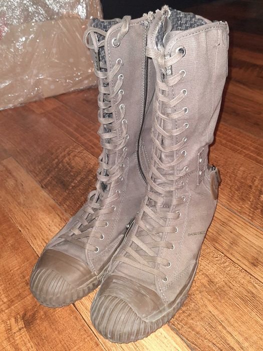 Donna G-Star Raw Stivaletti Neri Tessuto 39