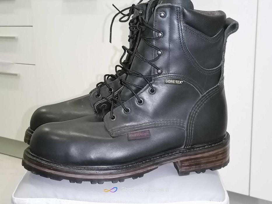 Men Red Wing Boots Black 43
