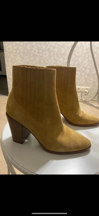 Женские Rag & Bone Полусапоги Коричневый Кожа 38.5