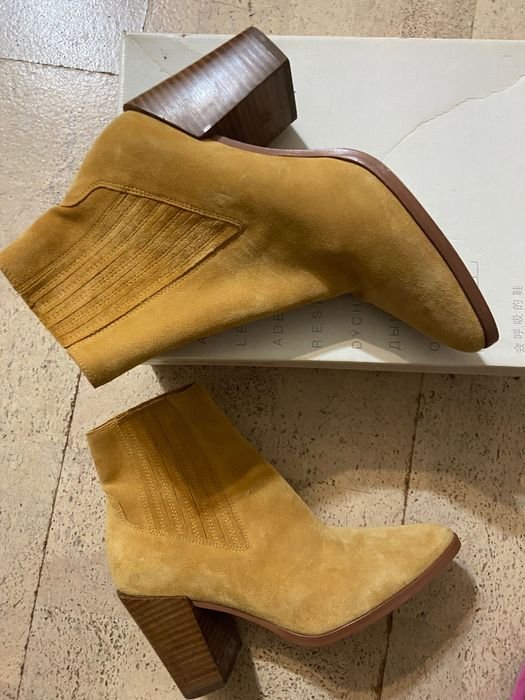 Женские Rag & Bone Полусапоги Коричневый Кожа 38.5