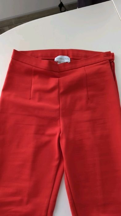 Uomo Patrizia Pepe Pantaloni Rossi Cotone 30