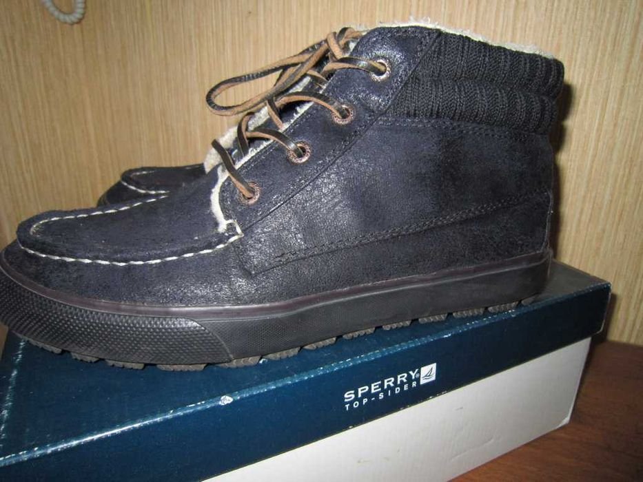 Мужские Sperry Ботинки Чёрные 41.5