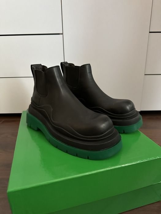 Женские Bottega Veneta Чоботи Чёрный