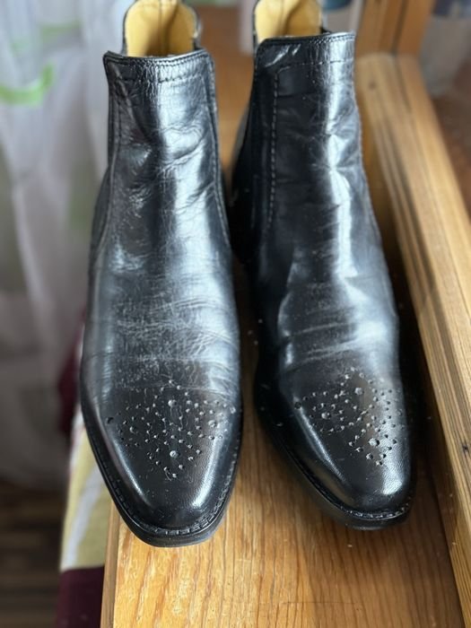 Homme Melvin&Hamilton Bottes Noires Cuir 41