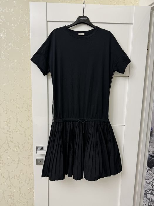 Damen Brunello Cucinelli Kleid Schwarz 36