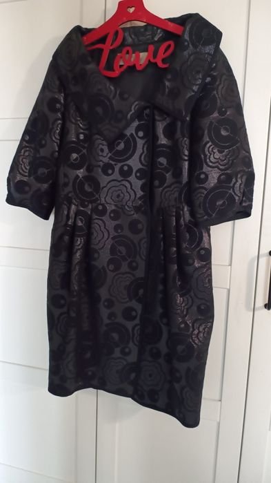 Женский Jigsaw Пальто Тёмно-синее Смесь шерсти 36