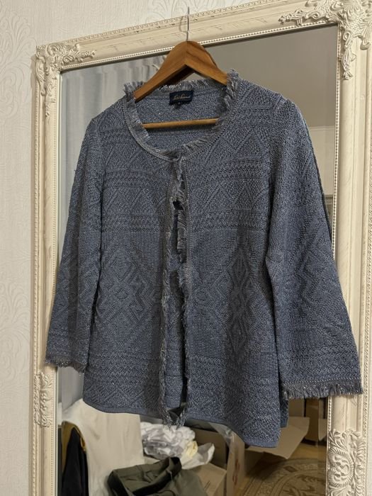 Damen Luisa Spagnoli Cardigan Blau