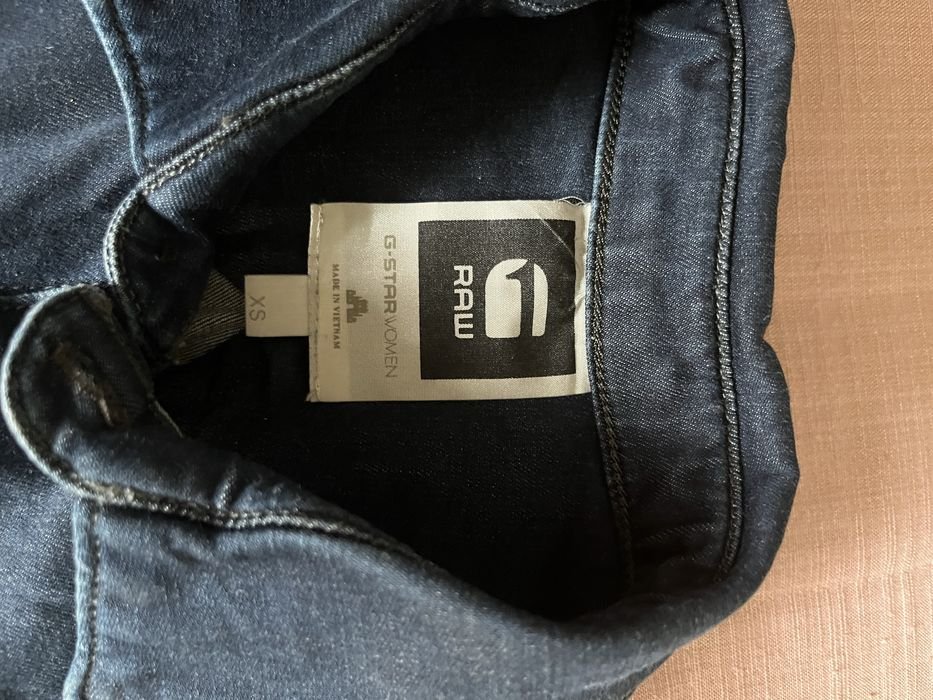 Женский G-star RAW Жилетка Тёмно-синий Джинс XS