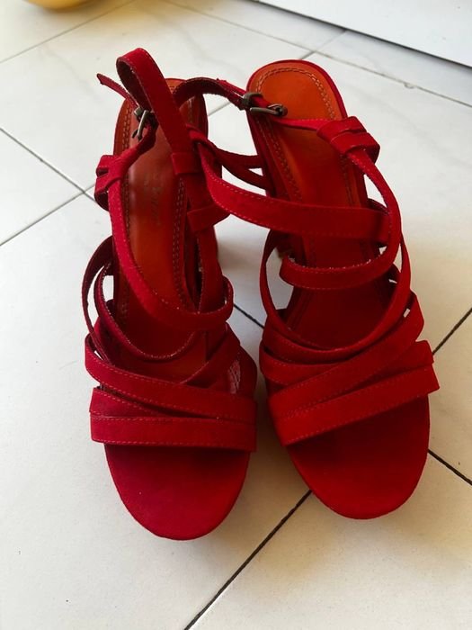 Женские Marco Tozzi Босоножки Замша Размер 40