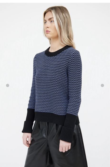 Мужской Rag & Bone Светр Тёмно-синий 34