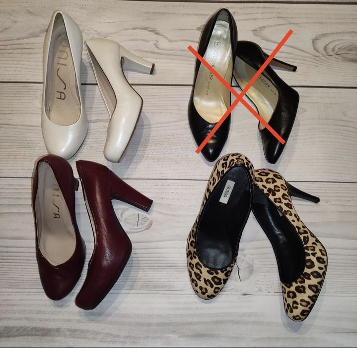 Женские Unisa Туфли Молочные Кожа 38