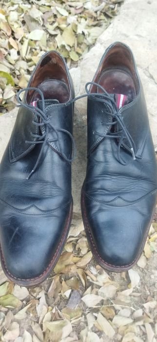 Мужские Floris van bommel Черевики Чёрный Кожа 45