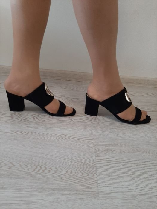 Женские Anne Klein Босоножки Чёрные 39