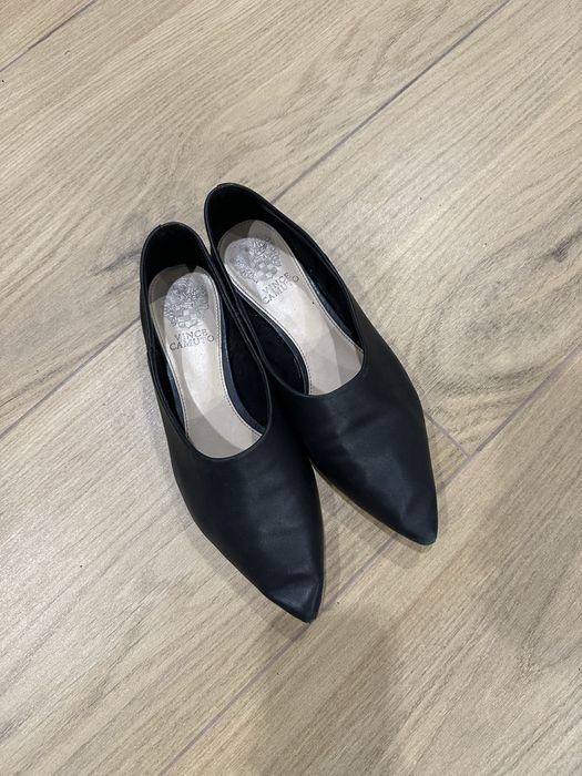 Женские Туфли Чёрные Кожа 36
