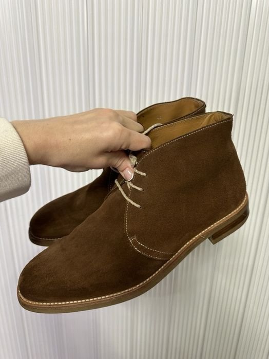 Мужские Navyboot Черевики Коричневый Замша 43